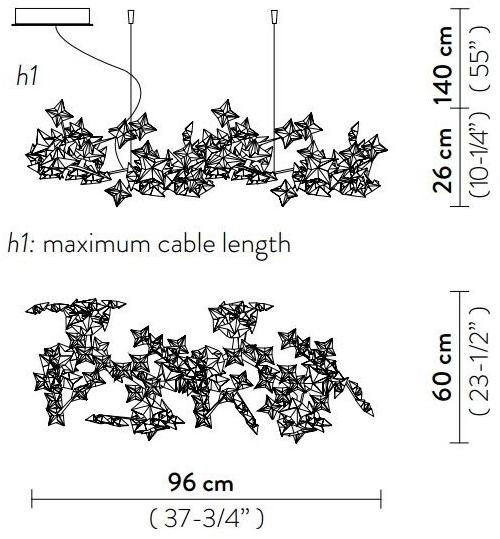 Slamp Подвесной светильник из лентифлекс® Hanami sun-id-1400800 - Вид №9