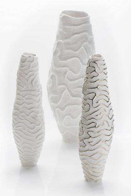 Fos Ceramiche Фарфоровая ваза Fossilia Fpf-12 - Вид №4