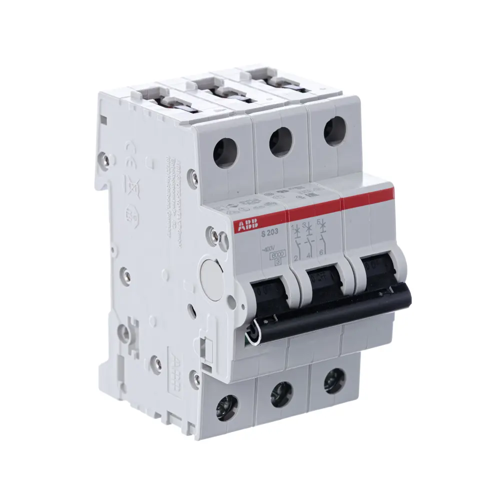 Автоматический выключатель ABB S203 3P C40 А 6 кА 2CDS253001R0404 82175820 STLM-2183375  - Вид №2