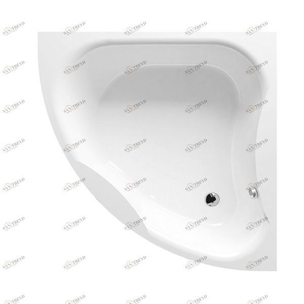 Ванна встроенная с гидромассажем Diva 140 см 2DVA1N4C Gruppo Geromin