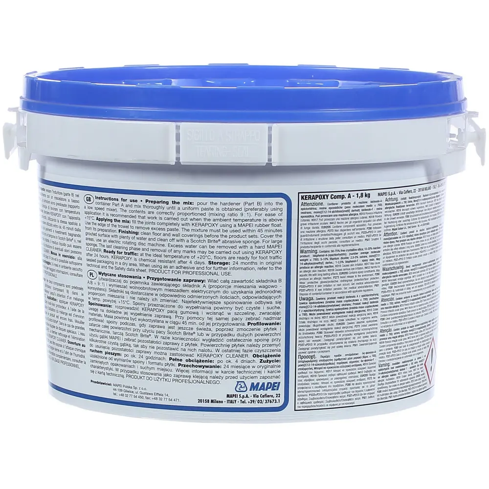 Затирка эпоксидная Mapei Kerapoxy N112 цвет серый 2 кг 82001532 STLM-2112249 Без серии - Вид №3