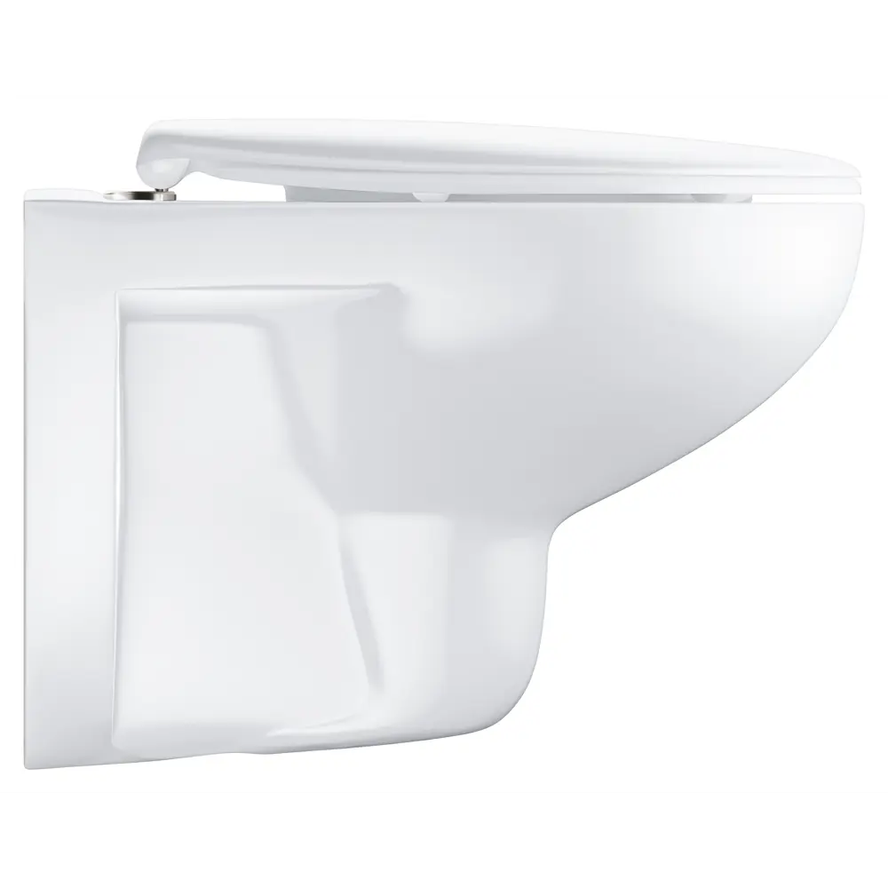 Унитаз подвесной Grohe Bau Ceramic 39351000 безободковый с микролифтом 81972284 STLM-2197433 - Вид №3