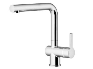 Однорычажный кухонный смеситель с поворотным изливом