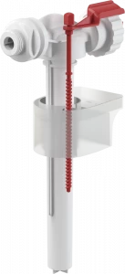 Впускной механизм с боковой подводкой для пластиковых бачков