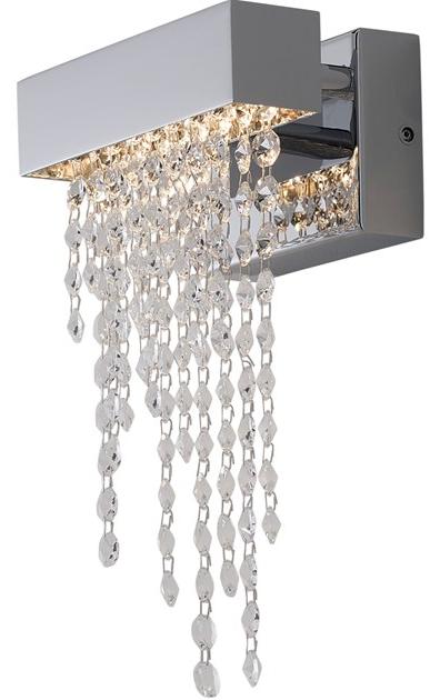 ILFARI Бра из металла с прямым светом и кристаллами swarovski® в современном стиле Frozen eyes sun-id-1349679 - Вид №2