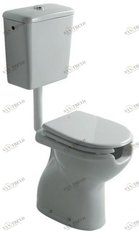 Компакт унитаз с бачком Белый Galassia Comunità e disabilità Италия sun-id-1425379