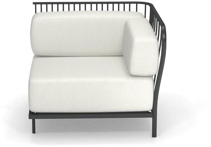 emu Угловое садовое кресло с тканевой обивкой Cannolè 1082 - 1083 - 1084 - Вид №2