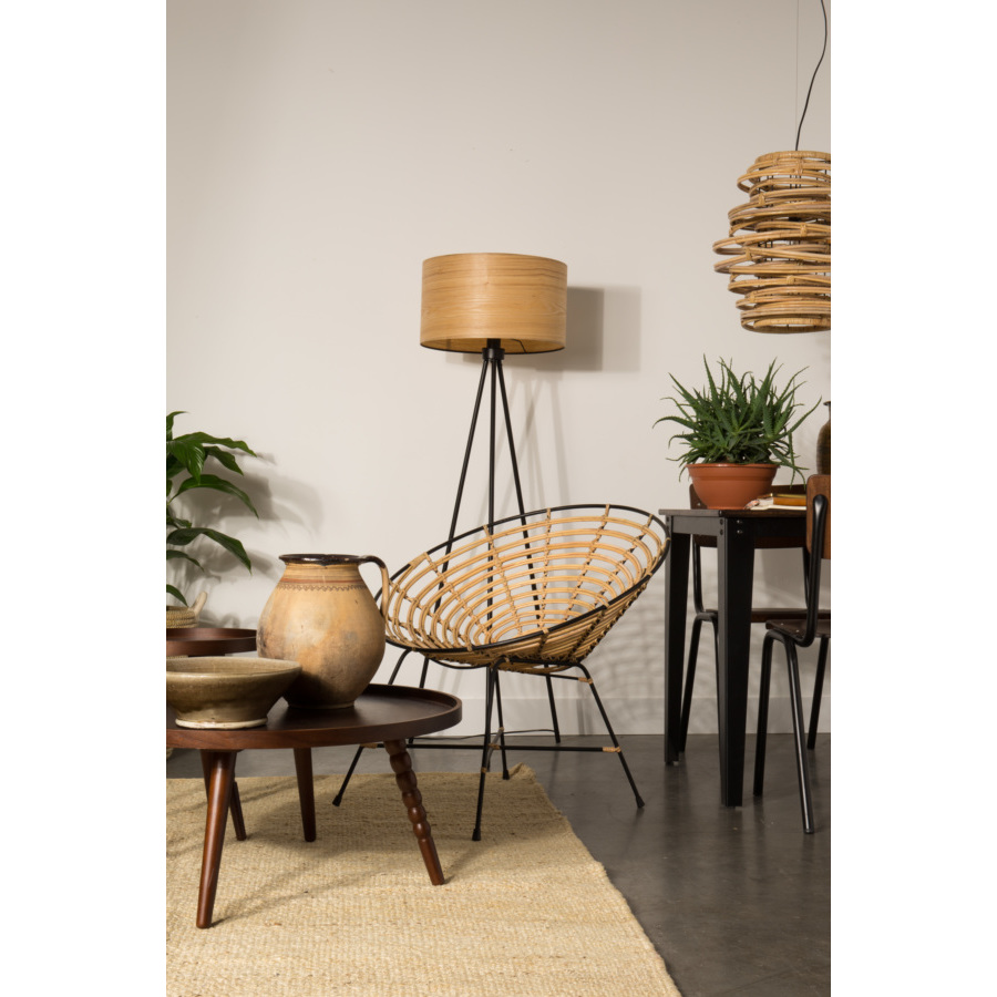 Кресло Kubu круглое Dutchbone 1100229 - Вид №1