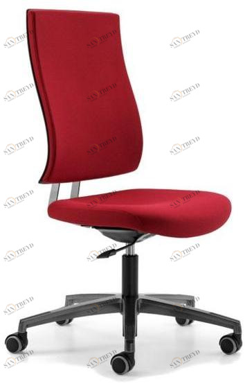 TALIN Регулируемое по высоте офисное кресло из ткани с 5 спицами и колесами Ally sun-id-1484358