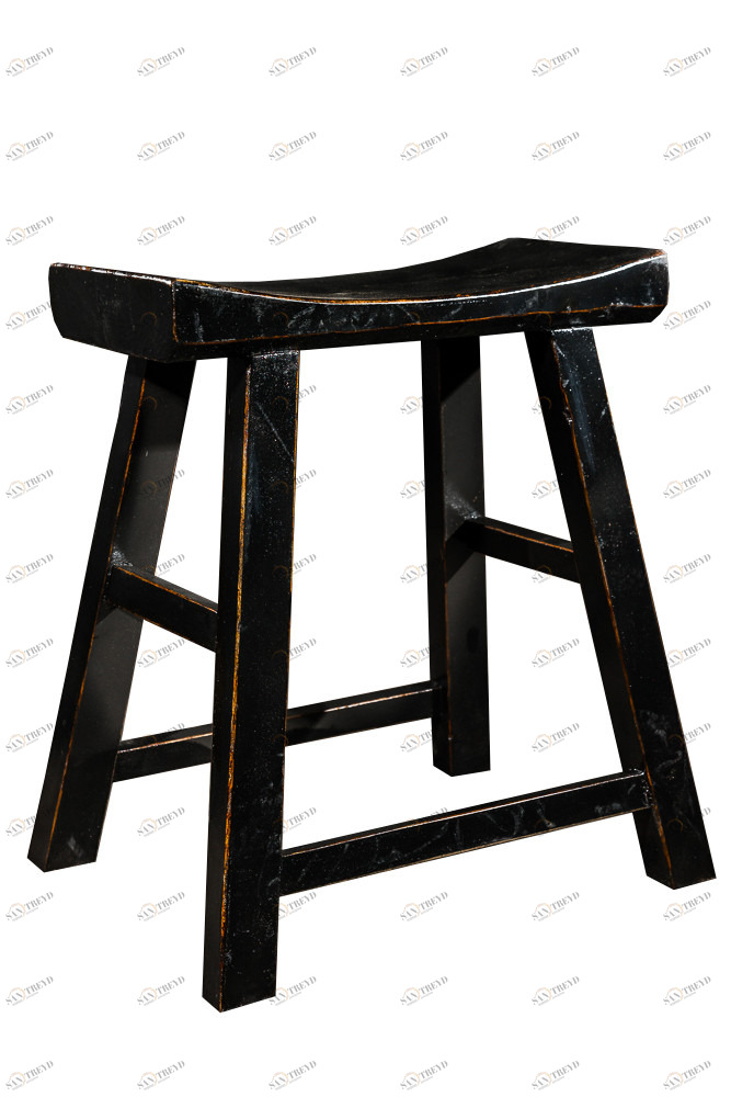 Табурет Энн Лу Чёрный ДОМАШНЯЯ ОБСТАНОВКА CHINA 017401 Чёрный Santreyd 