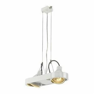 Подвесной светильник белый SLV Aixlight R Duo 159041 SLV ДИЗАЙНЕРСКИЕ, AIXLIGHT R DUO 00-3889638 Белый