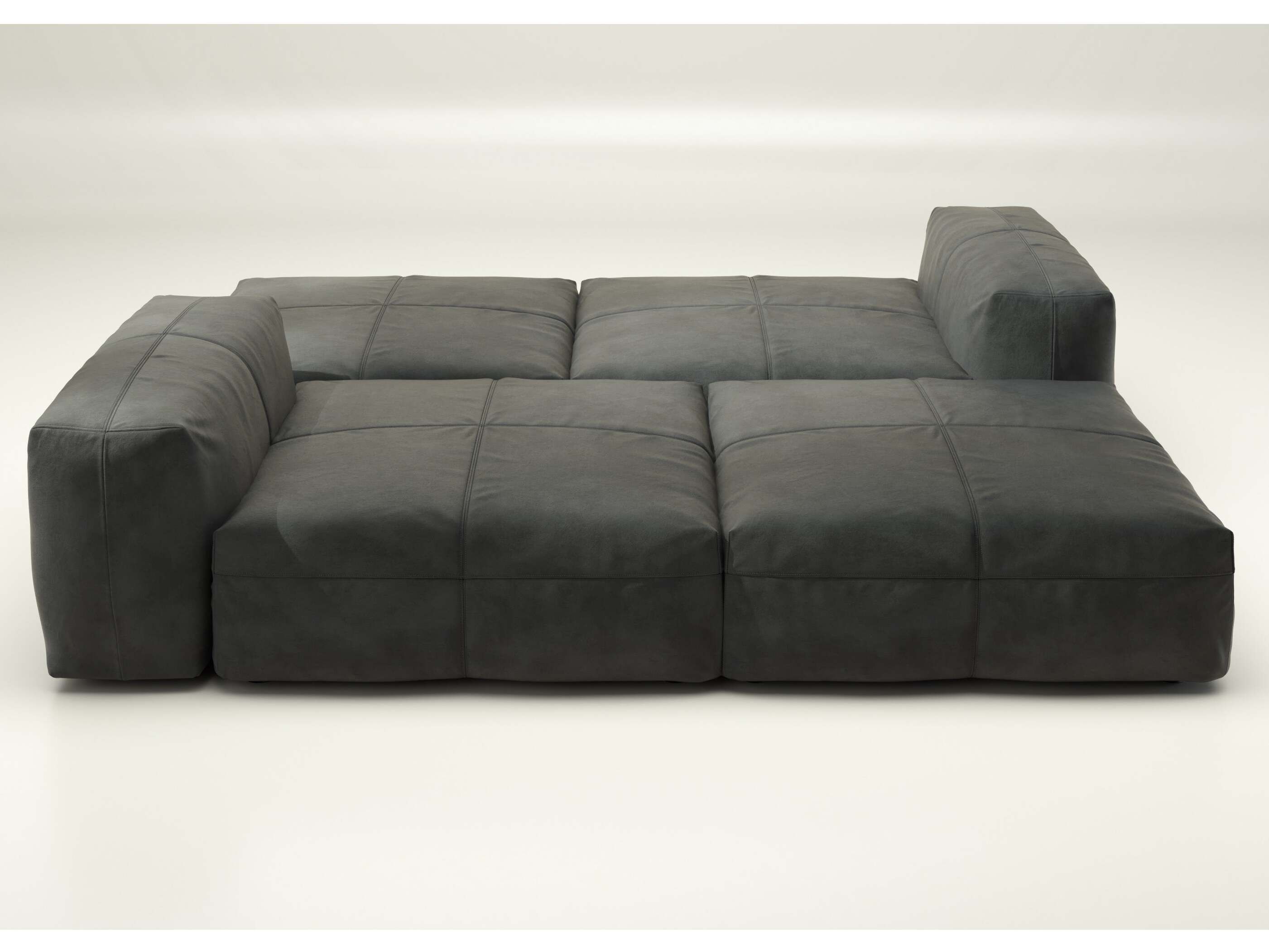 Кожаный модульный диван vetsak Leather ARCH-00066627