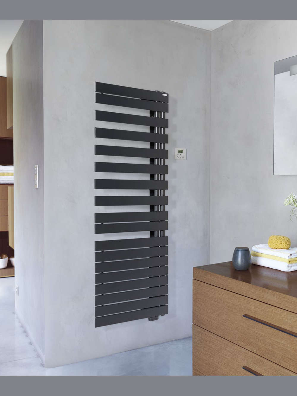 Электрический радиатор TFRT075-055/GF Fassane Spa Twist Droite Acova 1206  - Вид №1