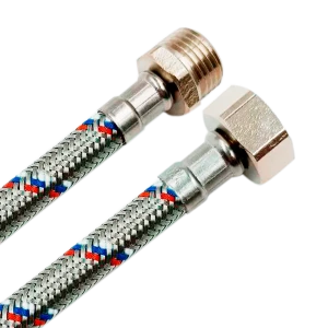 Гибкая подводка РОСТЕРМ для водоснабжения 1/2" 150 см 89409388