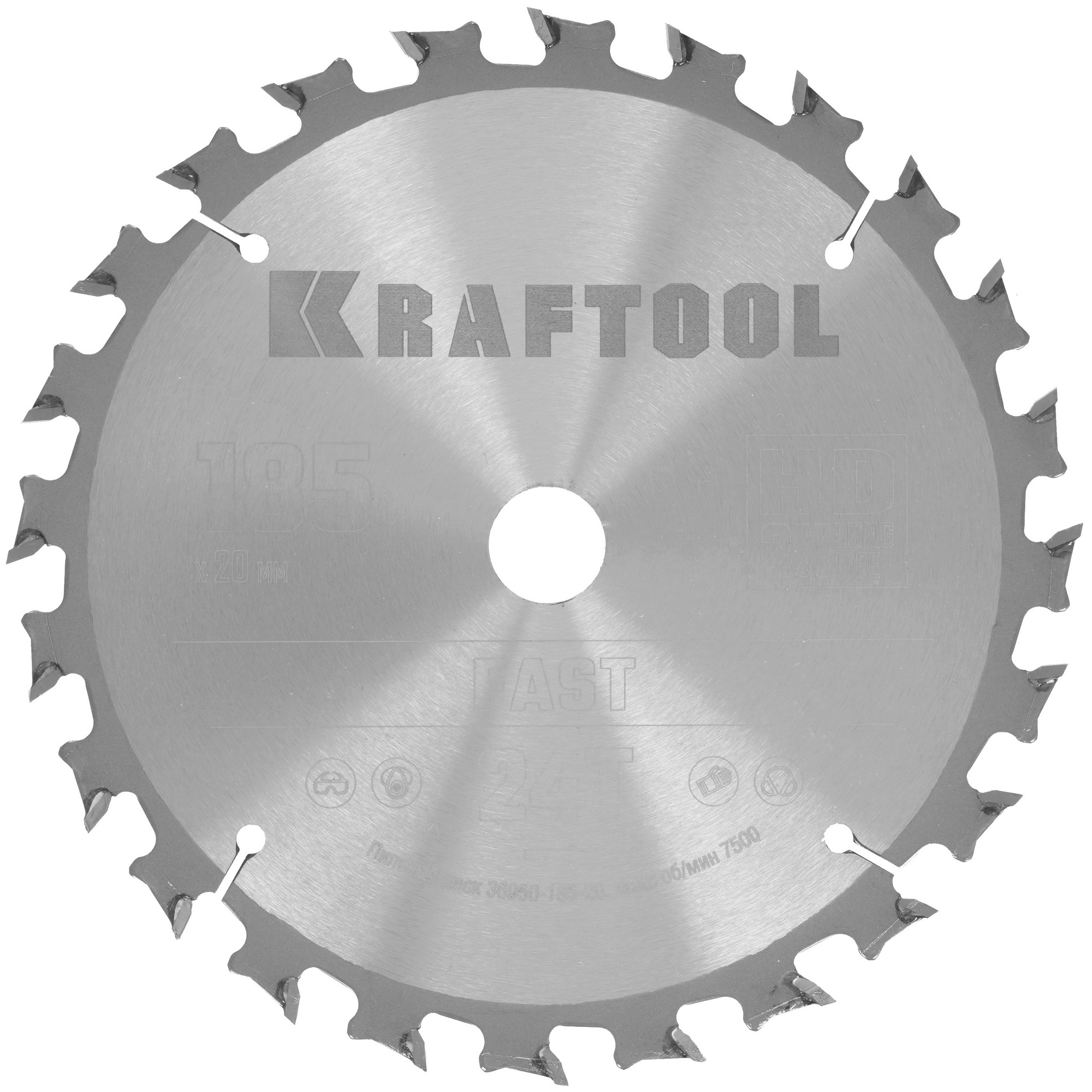 Диск пильный KRAFTOOL 36950-185-20 9108024 STDN-0001754