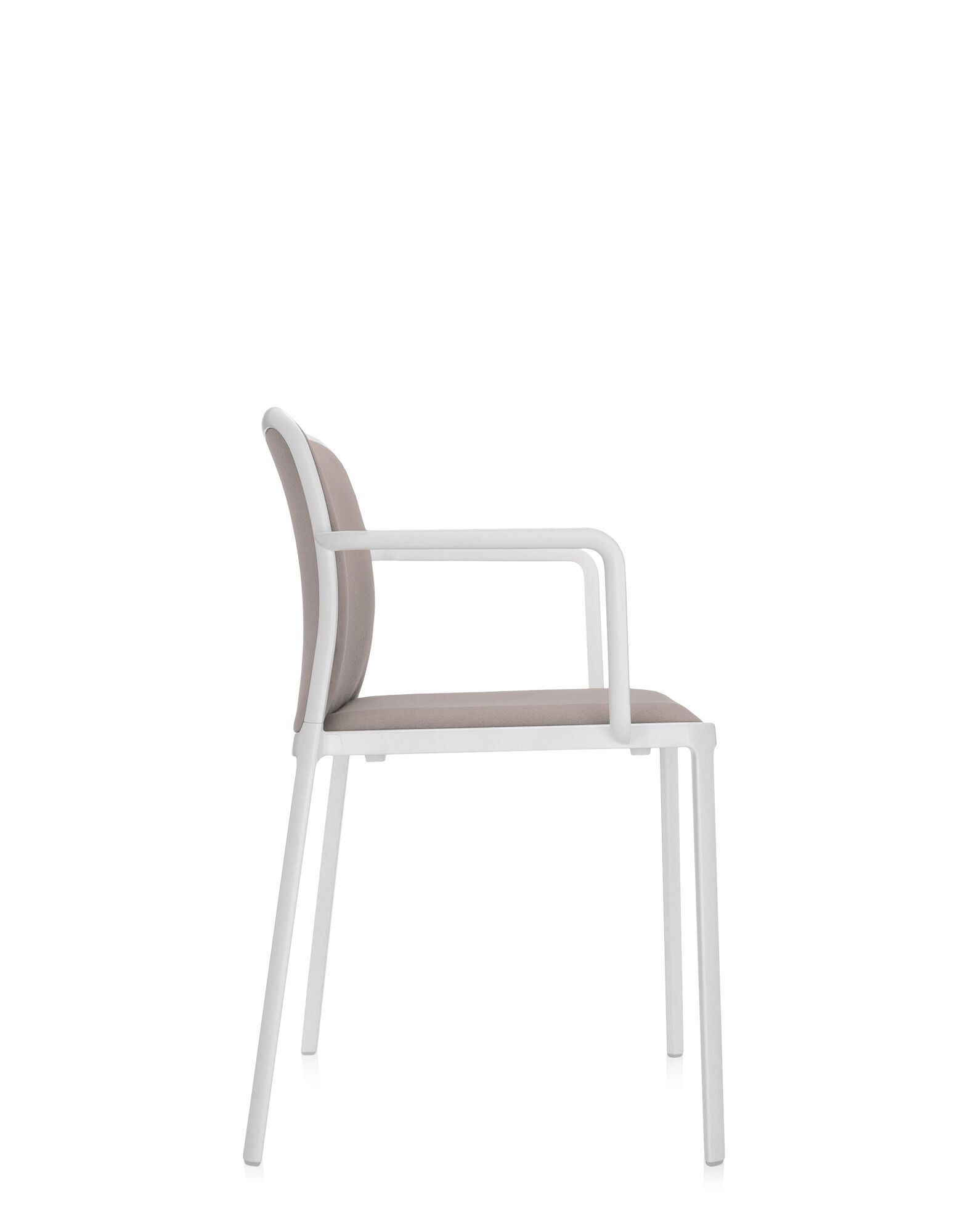 Алюминиевый мягкий стул с подлокотниками Kartell AUDREY SOFT ARCH-00124374 - Вид №8