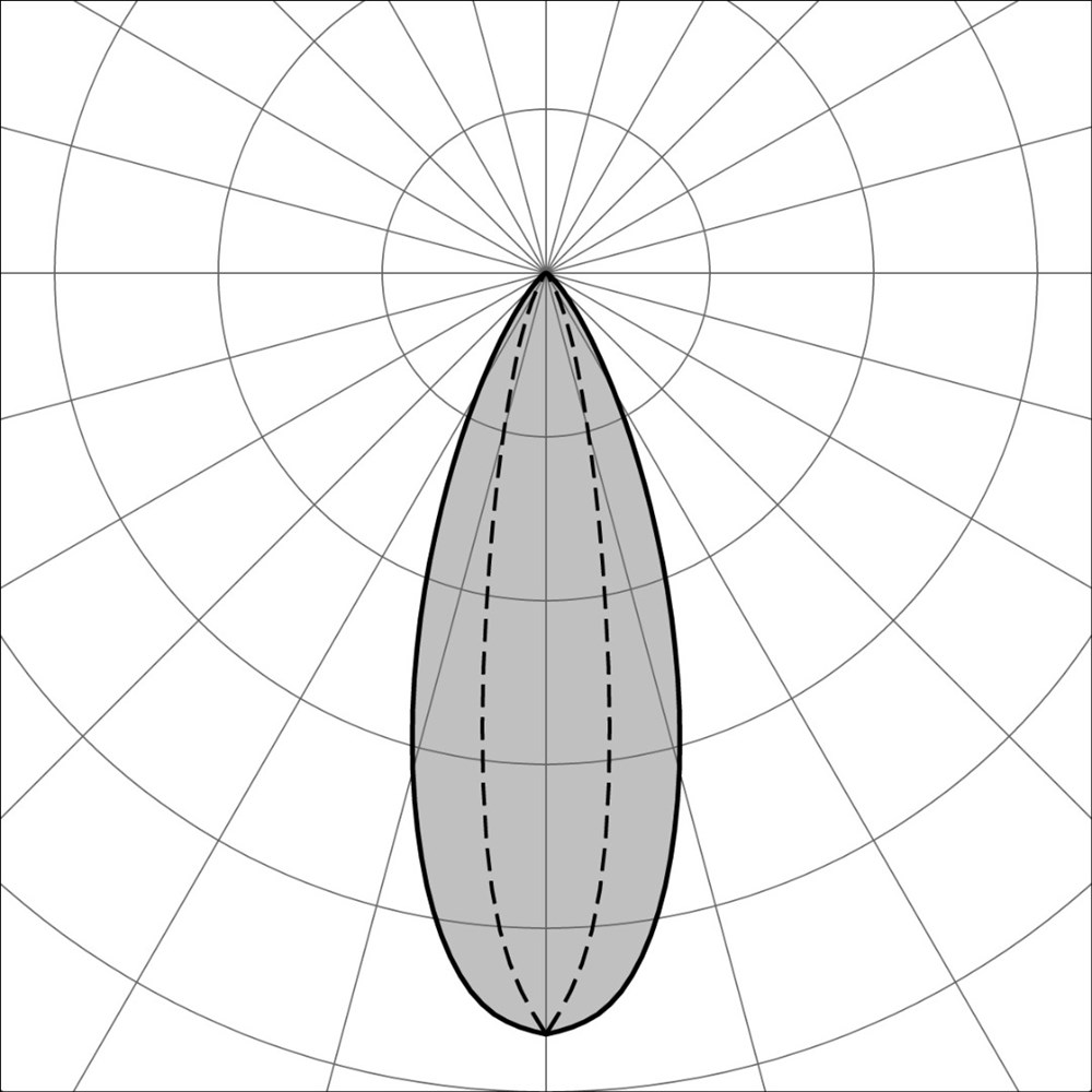 Tratto Wall 600 Ghidini Tratto Wall .05 Темно-Cерый (Матовый)  - Вид №3