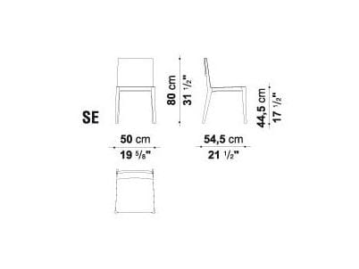 Кожаный стул B&B Italia ARCH-00150633 - Вид №2