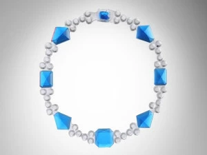 Corsi Design Ожерелье из смолы Crown Cjq-1001-01/02