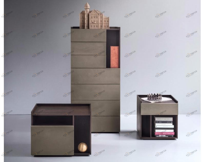 Lema Ночные шкафы из термообработанного дуба sun-id-1443435