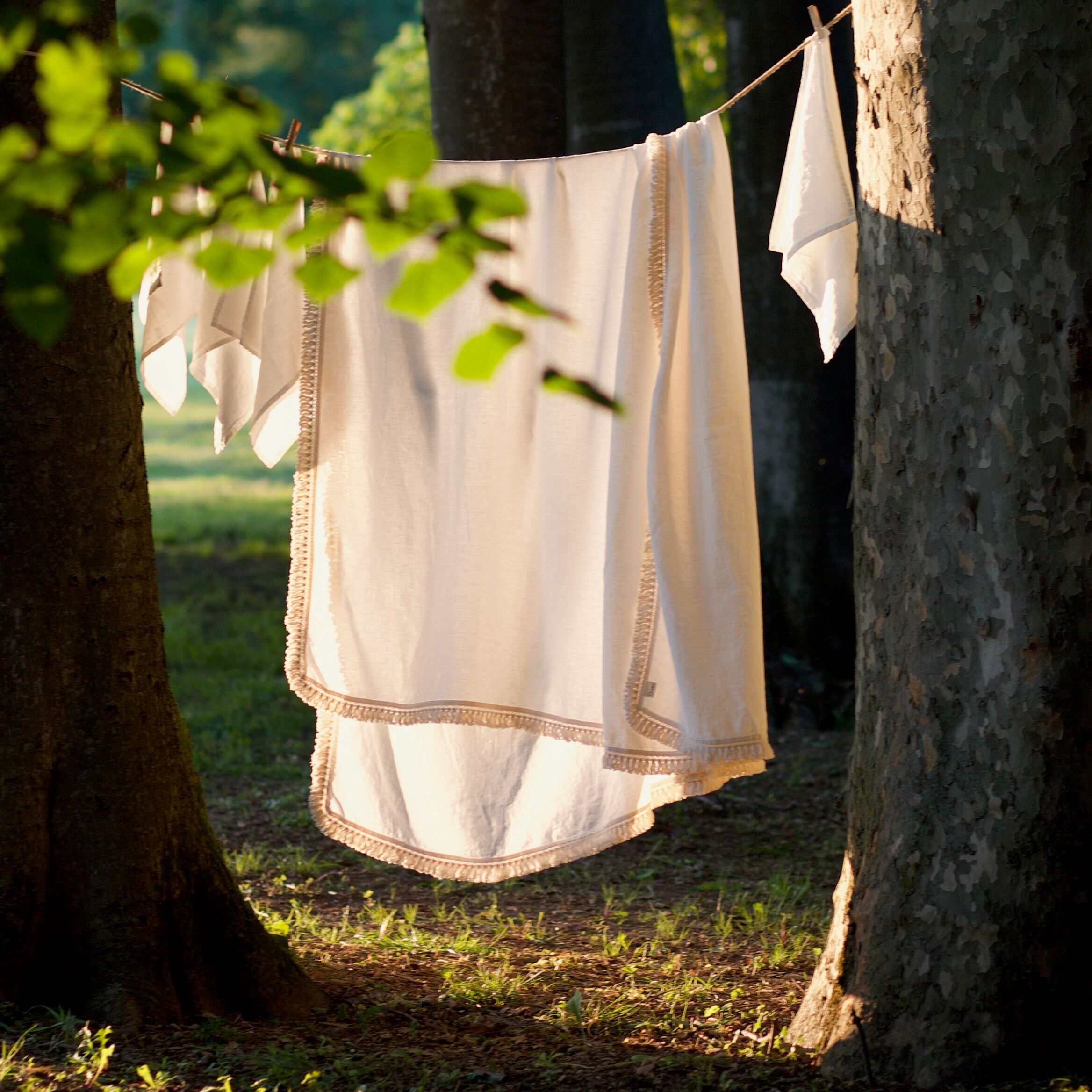 Скатерть с короткой бахромой Once Milano Fringes ARCH-00130905 - Вид №1