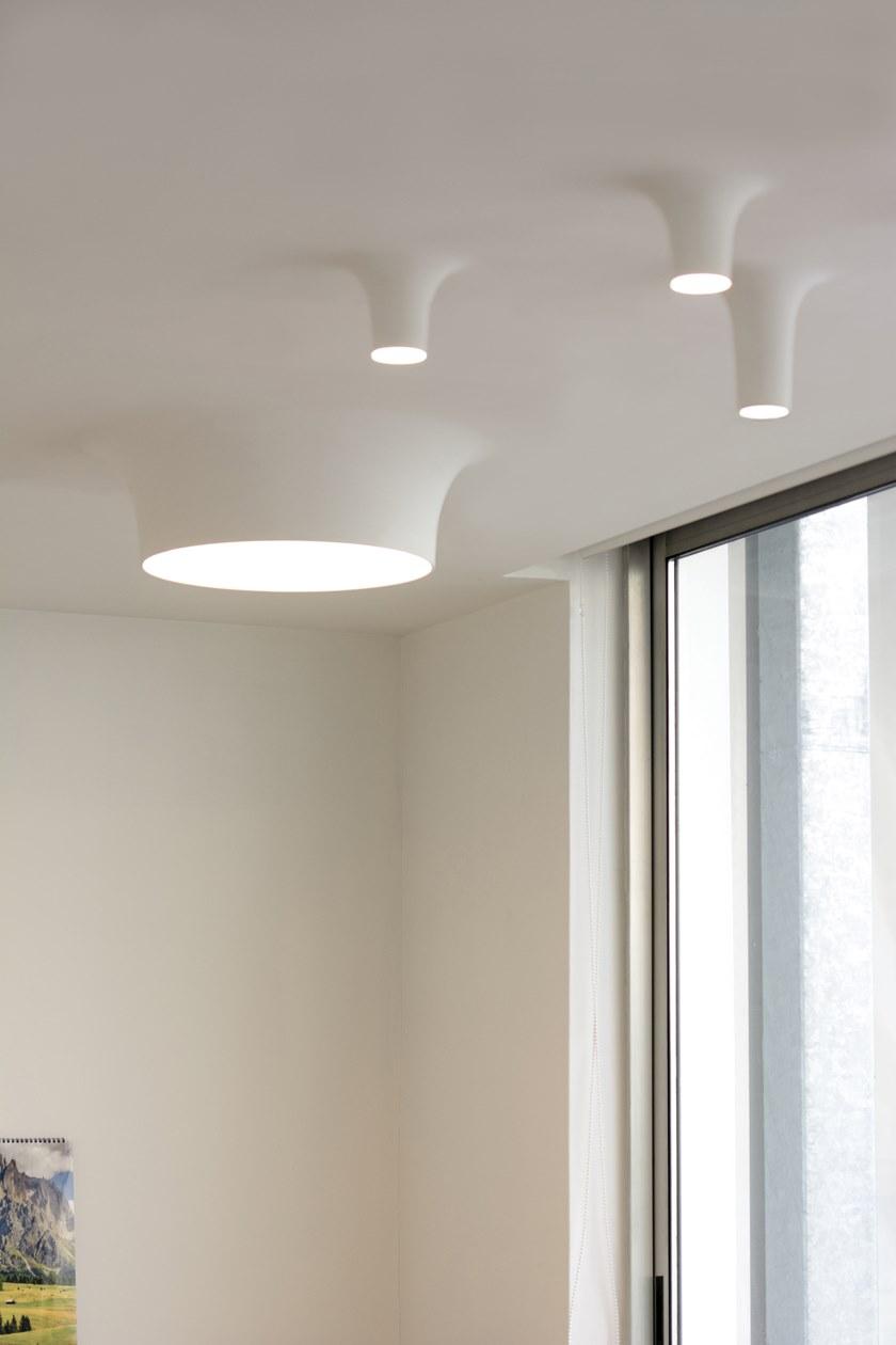 9010 novantadieci Полувстраиваемый потолочный светильник led из cristaly®  8935g  - Вид №1