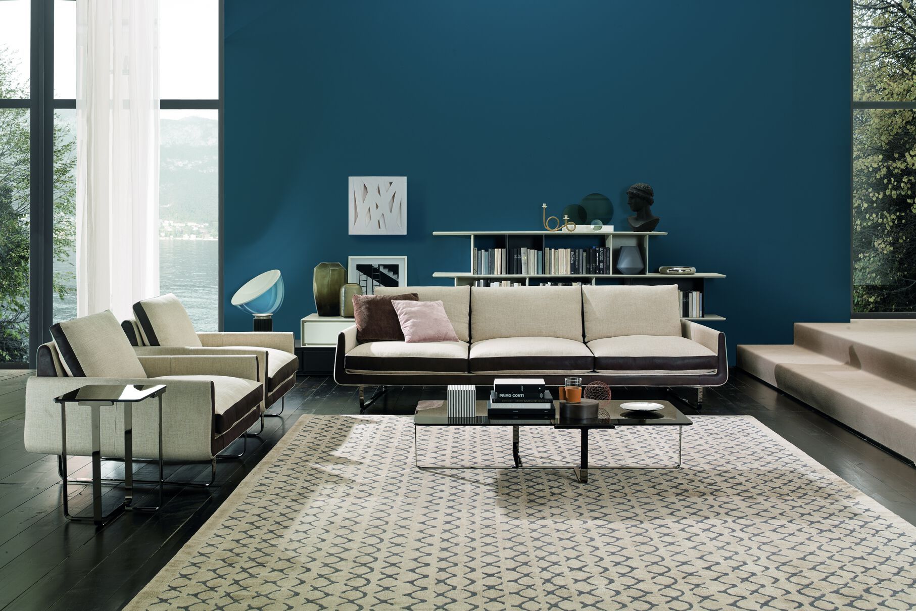 3-местный кожаный диван i 4 Mariani Джошуа ARCH-00121906 - Вид №6