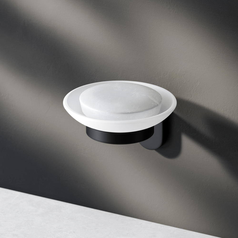 A8434222 Стеклянная мыльница с настенным держателем AM.PM X-Joy  - Вид №1