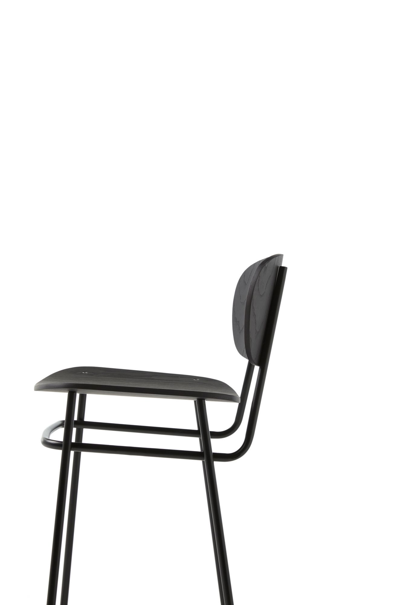 Высокий стул из ясеня со спинкой Blasco&Vila Fosca ARCH-00037835 - Вид №4