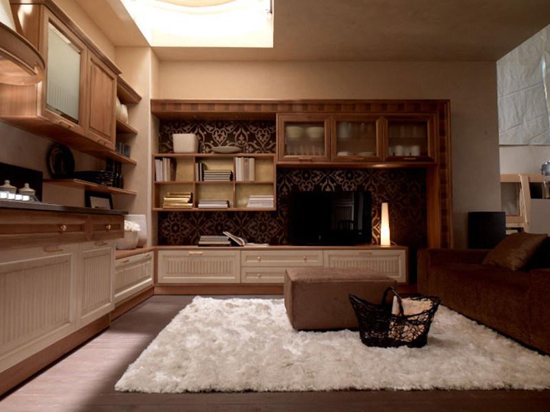 Martini Interiors Лакированная линейная кухня из орехового дерева на заказ Convivio contemporary sun-id-1494756 - Вид №4