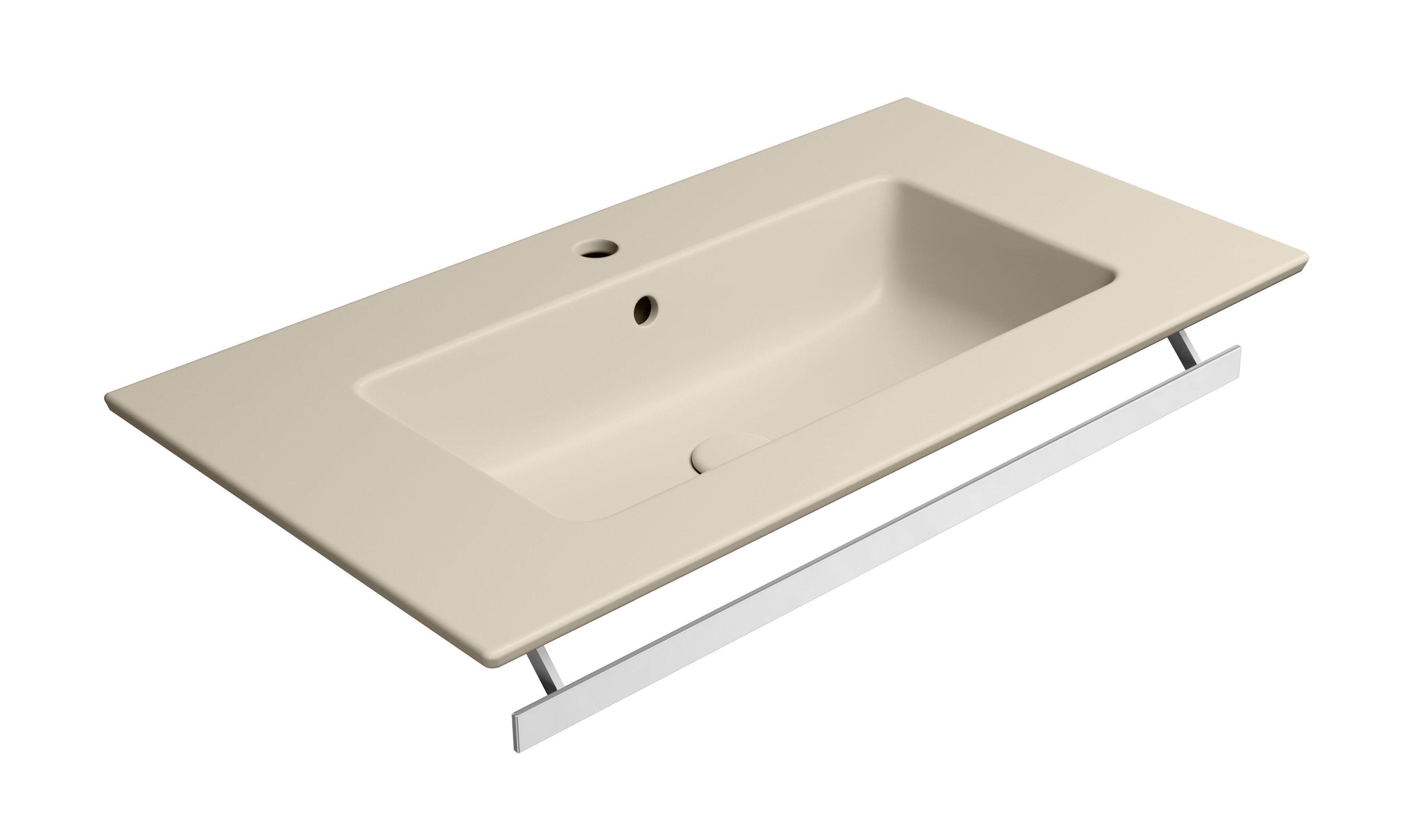 Прямоугольная раковина с держателем для полотенец GSI ceramica чистый ARCH-00068994 - Вид №10