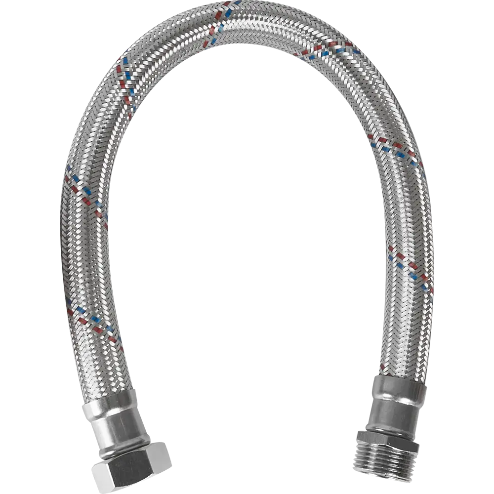 Гибкая подводка для воды Aquabeam 1"x1" гайка - штуцер 60 см STLM-2054659 - Вид №2