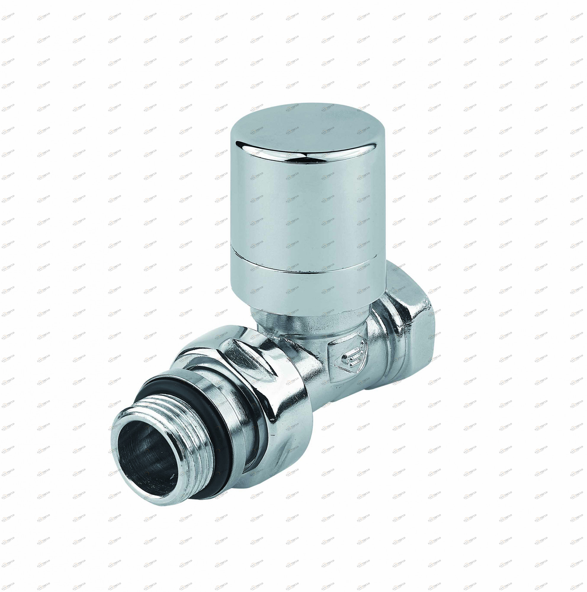 Carlo Poletti V142700CB Клапан термостатический, угловой с подключением стальной трубы 