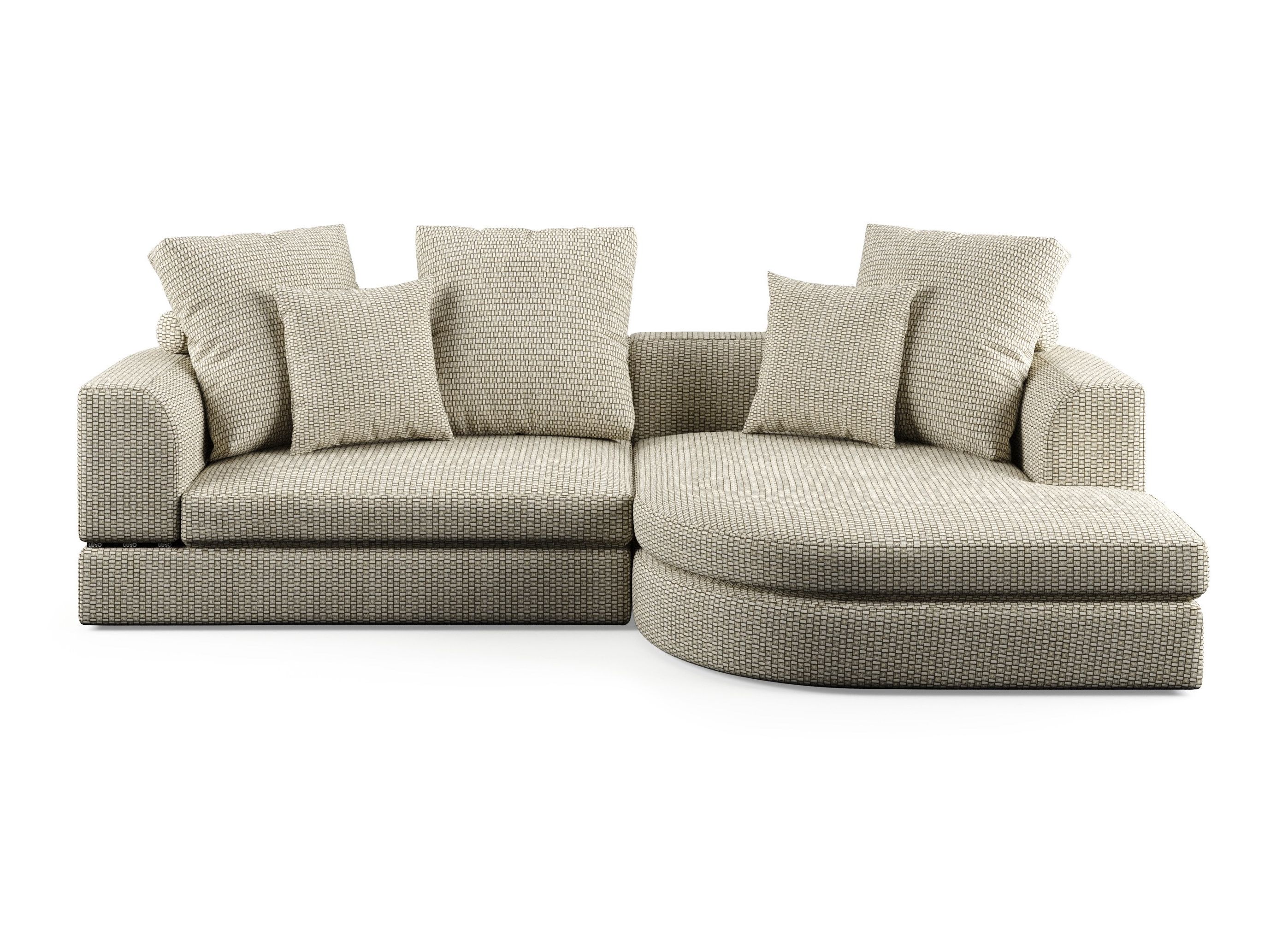 Тканевый диван с полуостровом Liu Jo Living Collection Pixi ARCH-00078655 - Вид №17