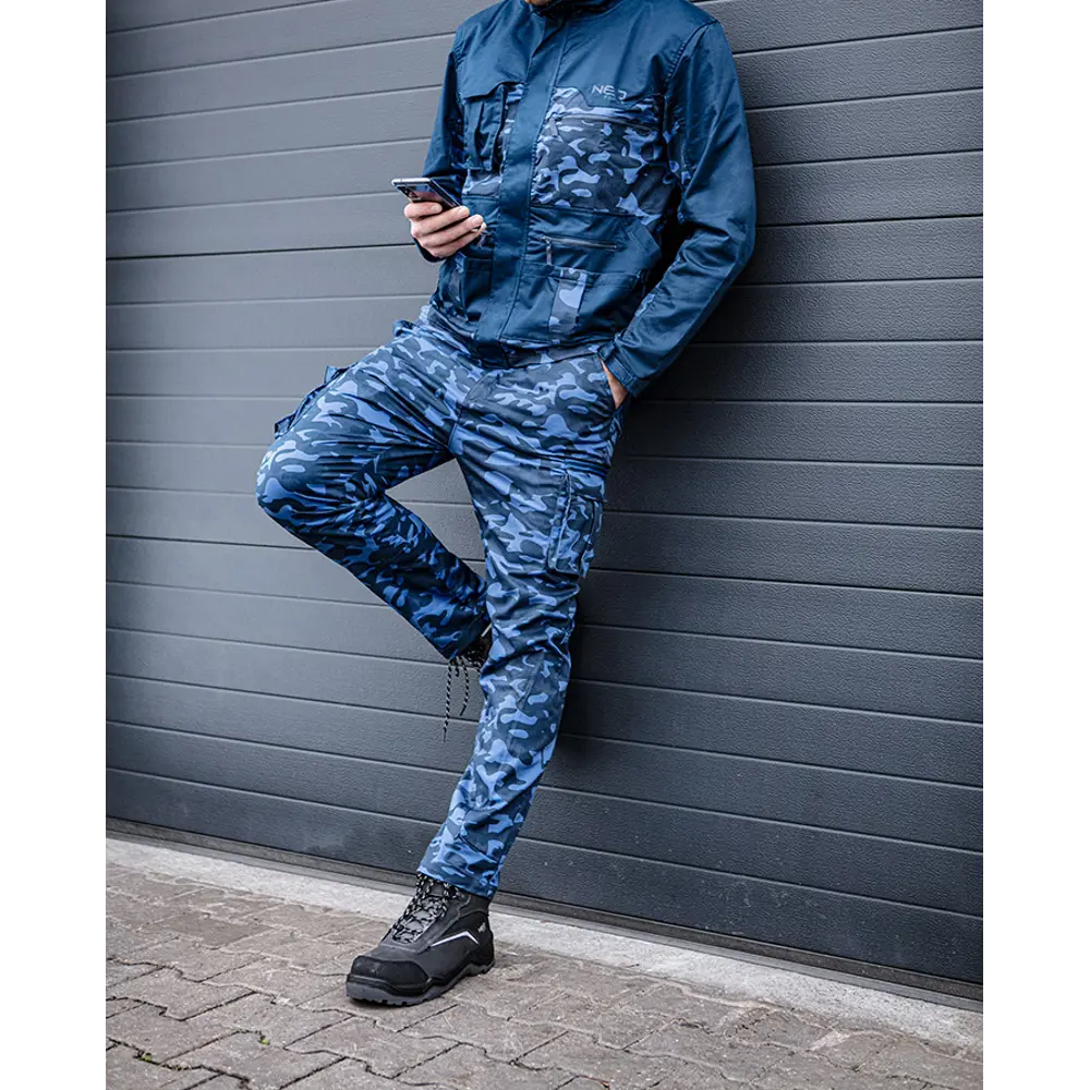 Толстовка рабочая Neo Tools Camo Navy цвет синий размер XXXL рост 190-193 см 83304117 STLM-2058689 - Вид №9