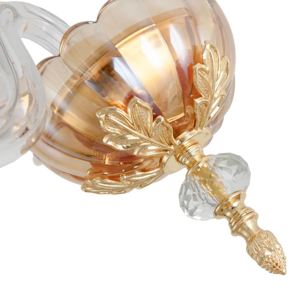 Бра настенное янтарное Divinare 5123/01 AP-1 DIVINARE 5123 00-3928947 Оранжевый;прозрачный  - Вид №2