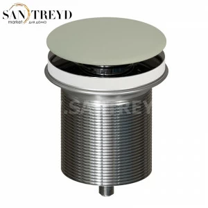 FL012LI Донный клапан с накладкой из керамики для раковин c перелива Globo 7 см цвет Fresh лайм Globo ACCESSORIES Италия