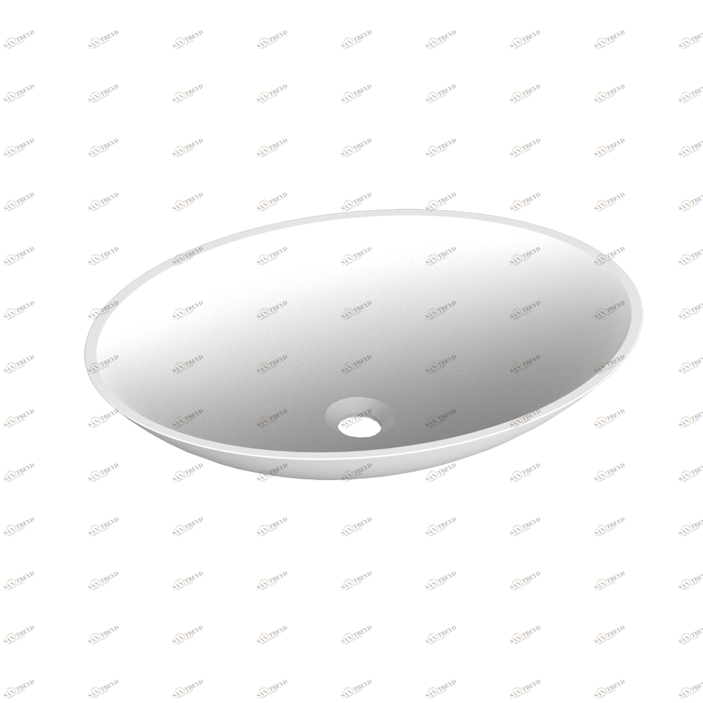 B13 V511 Накладная раковина на столешницу  овальная Thg-paris 