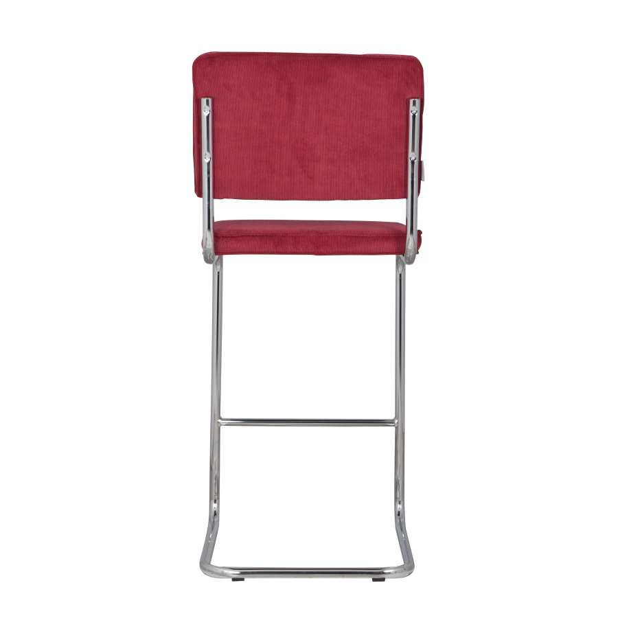 Стул барный Ridge Rib красный Zuiver 1500203 - Вид №4