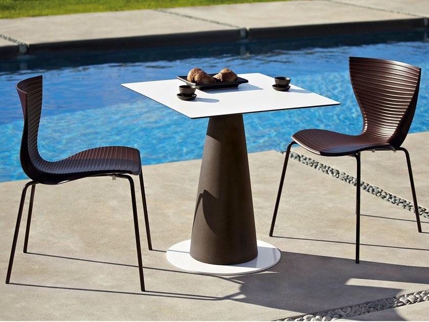 SLIDE Штабелируемый стул из полипропилена sun-id-1395150 - Вид №1