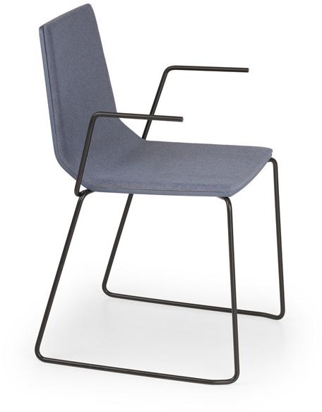 True Design Стул с салазками и подлокотниками со встроенной подушкой Marina sun-id-1346731 - Вид №1