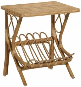 Kok Maison Прямоугольная тумбочка из ротанга Vintage