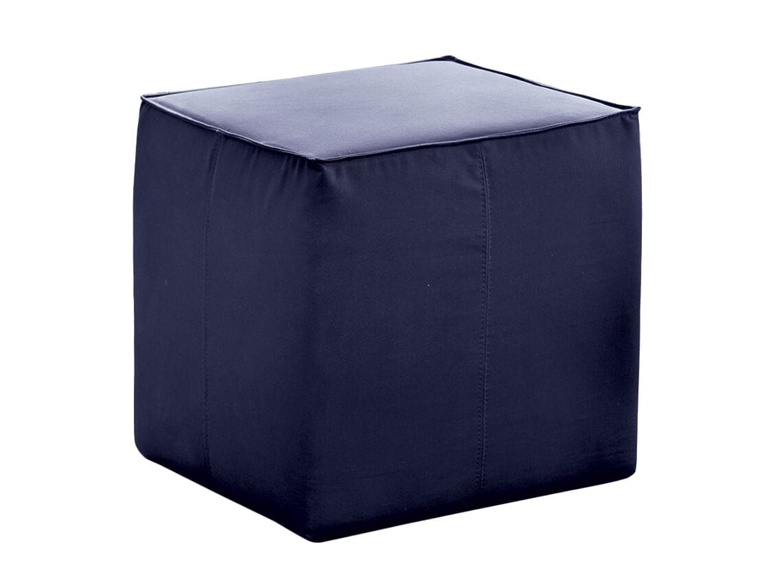 Кожаный квадратный пуф Bontempi Casa UCHI ARCH-00000324