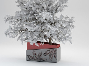 Прямоугольная стальная плантатор