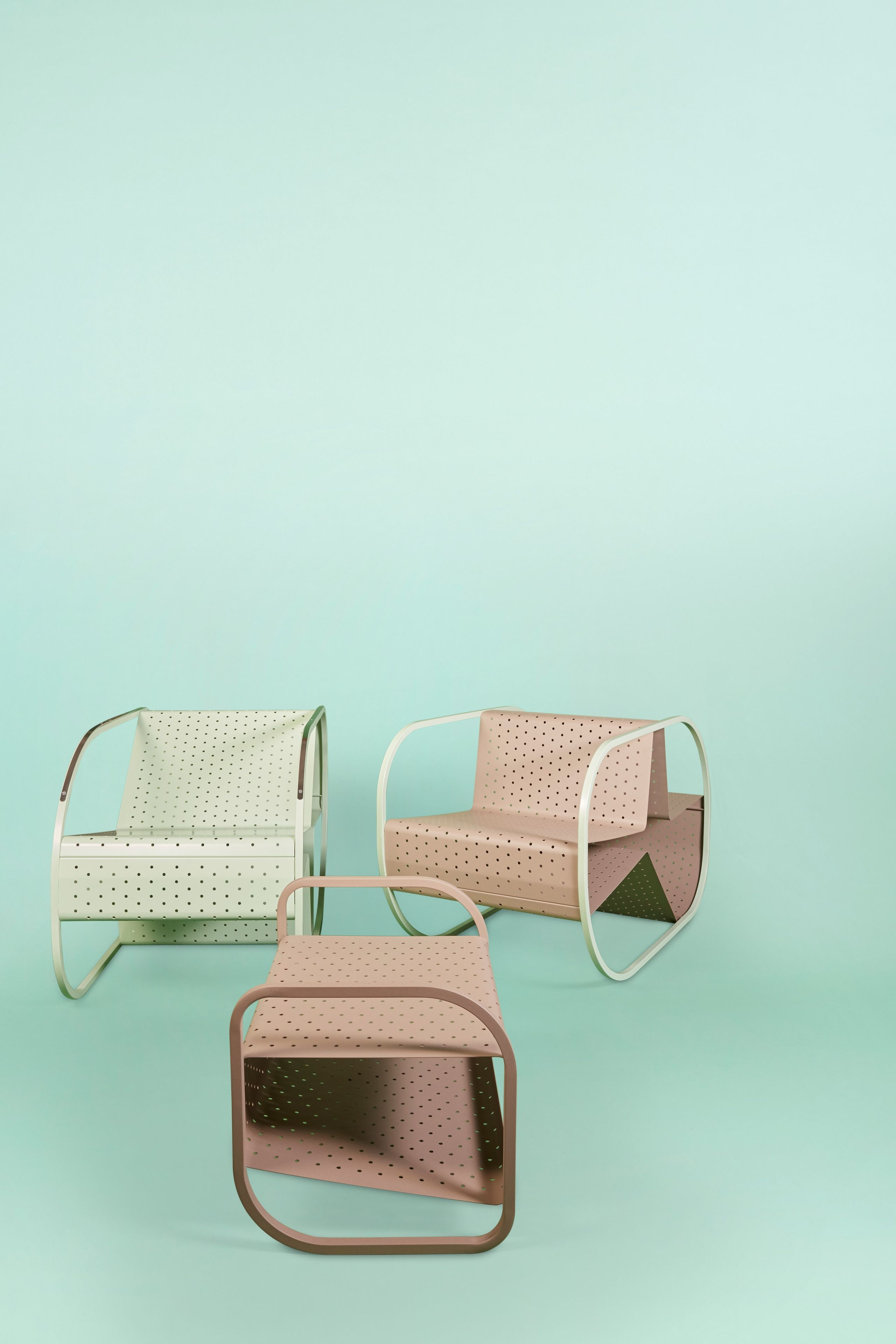 Металлическое кресло Giacopini Flip ARCH-00064739 - Вид №17