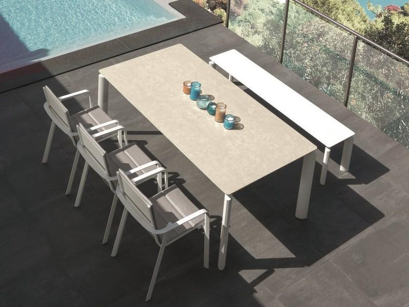 Talenti Садовый стол из керамики раздвижной Milo Mlotpcer160 / 200 - Вид №3
