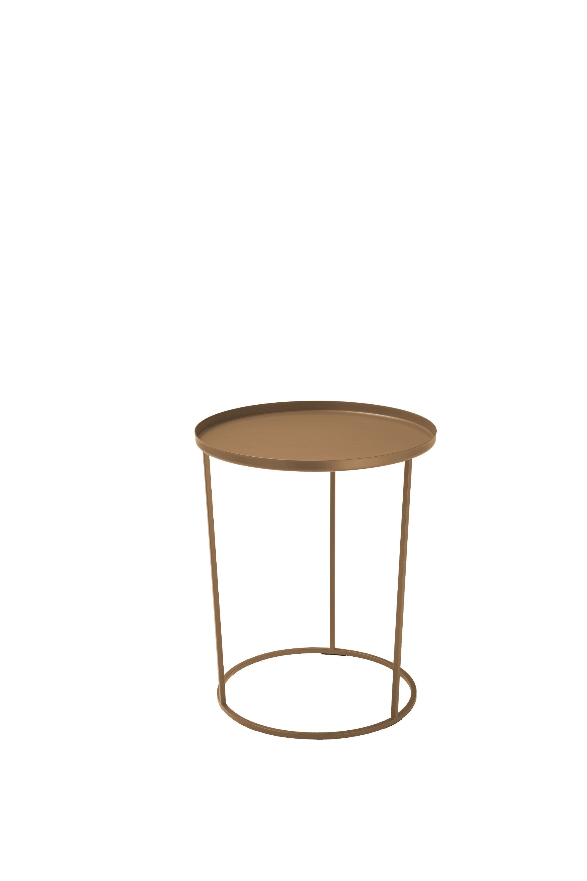 Стальной круглый журнальный столик с подносом MEMEDESIGN COSTANCE ARCH-00028397 - Вид №17