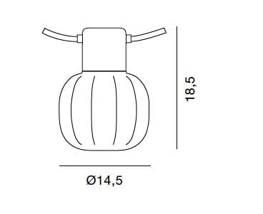 Смола LED открытый подвесной светильник Martinelli Luce ARCH-00151705 - Вид №7