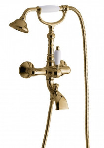 40011BR Смеситель Laguna с ручным душем для ванной, цвет бронза
