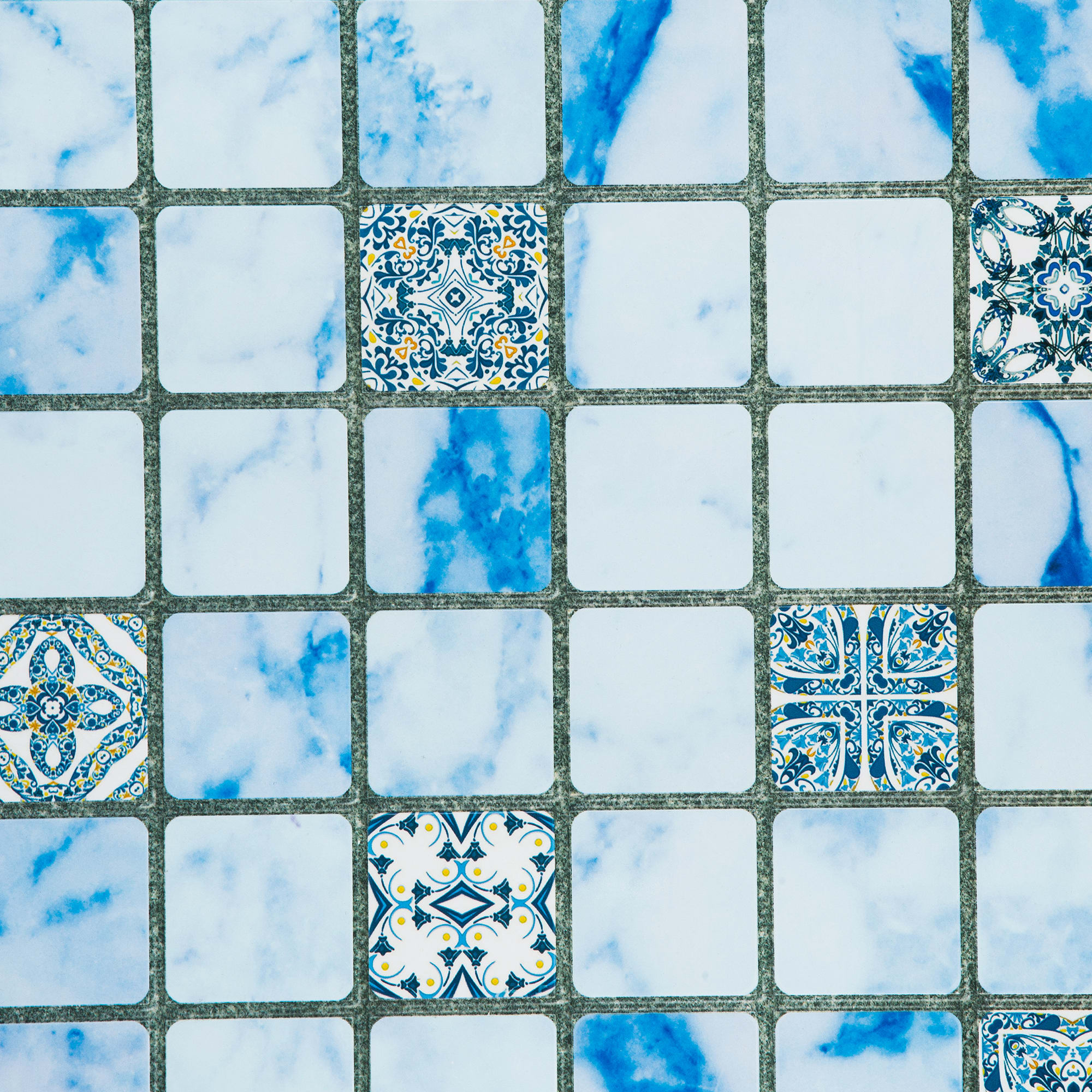 17212309 Панель ПВХ листовая 0.3 мм 960х485 мм Терраццо неаполь 0.47 м² Santreyd 